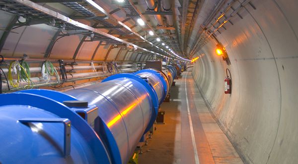 The LHC in its 27 kilometre circumference tunnel. © LHC