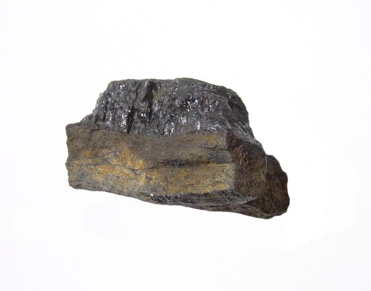 Coal ore with its gangue. © Bresson Thomas, Wikimedia CC by 2.5