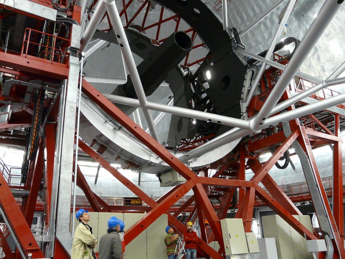 The Large Canary Island Telescope Credit J-B Feldmann