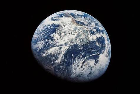 The Earth, seen from Apollo 8