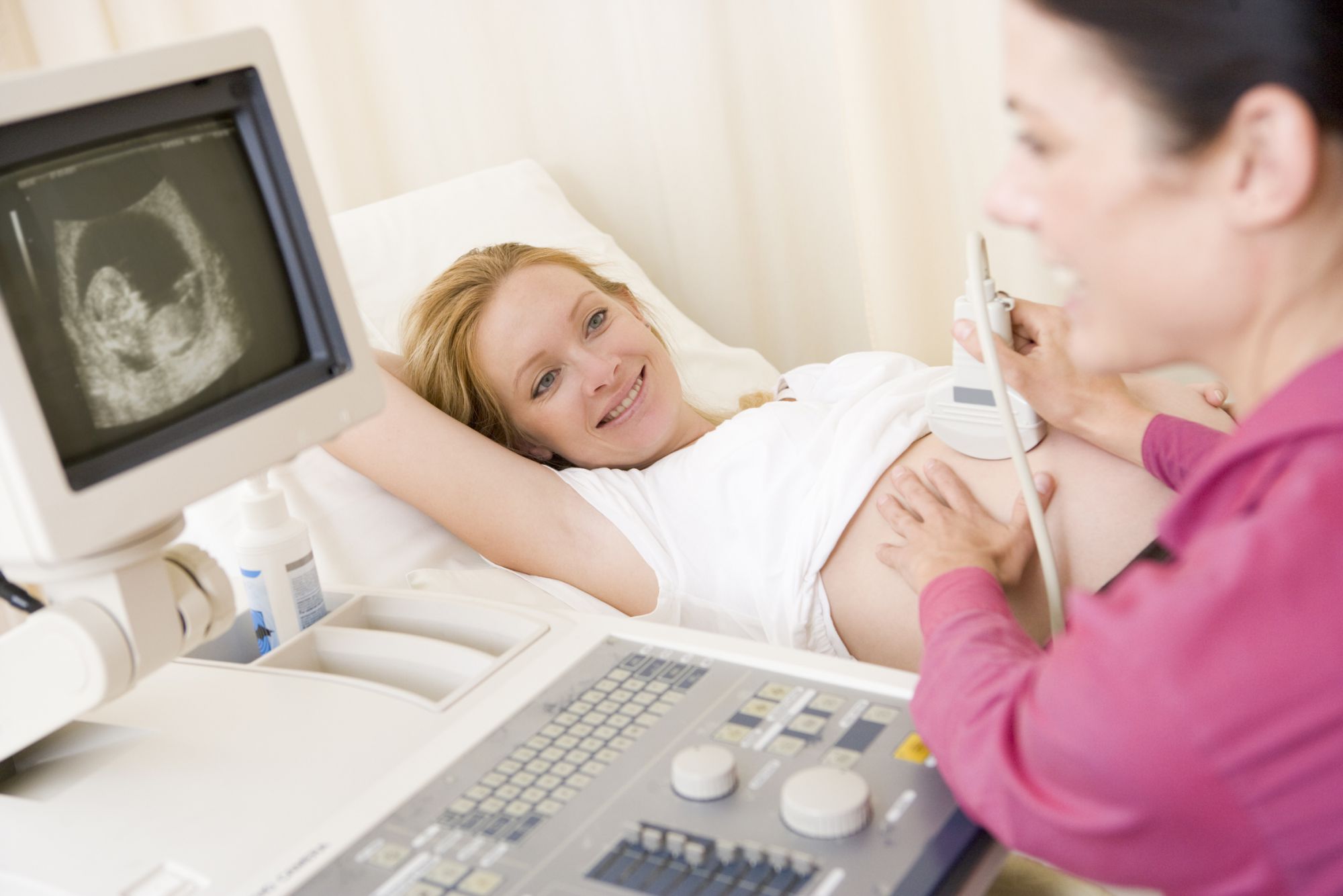 Pregnancy may be monitored using sequential ultrasounds. © Monkey Business, Fotolia